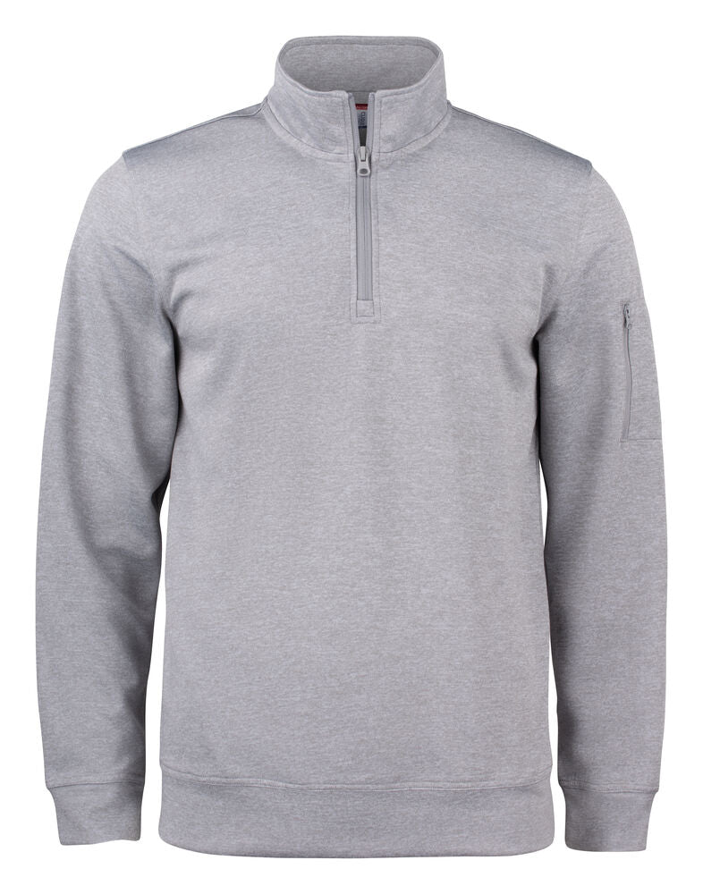 Basic Active Half Zip von Clique – White