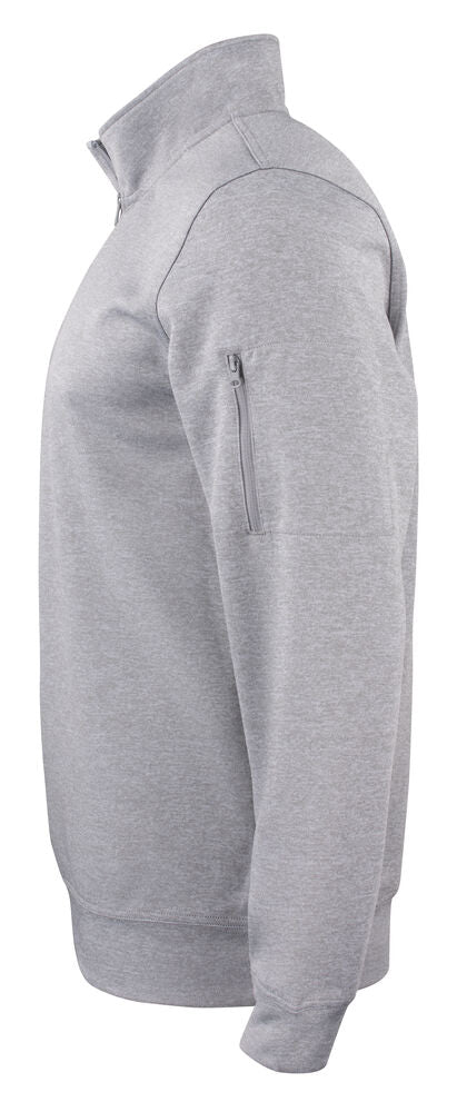 Basic Active Half Zip von Clique – White