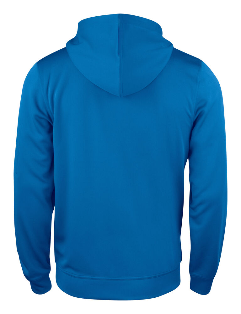 Basic Active Hoody Full Zip von Clique – White