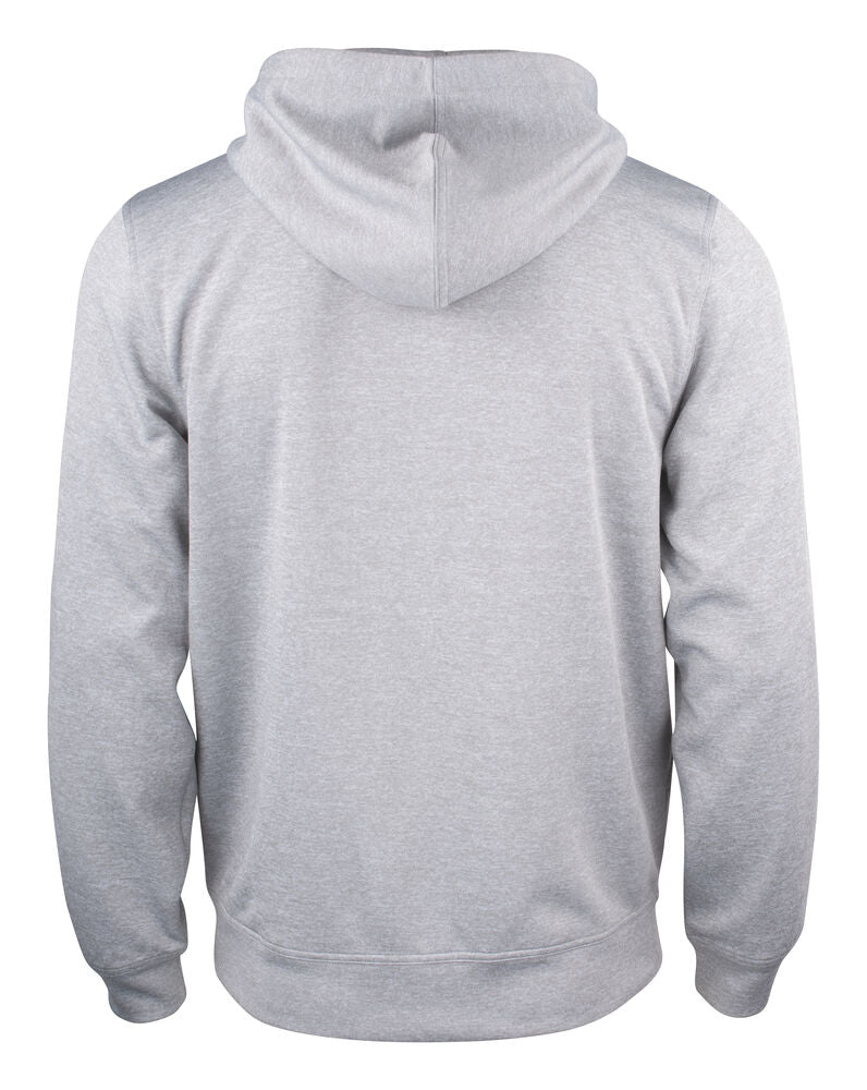 Basic Active Hoody Full Zip von Clique – White