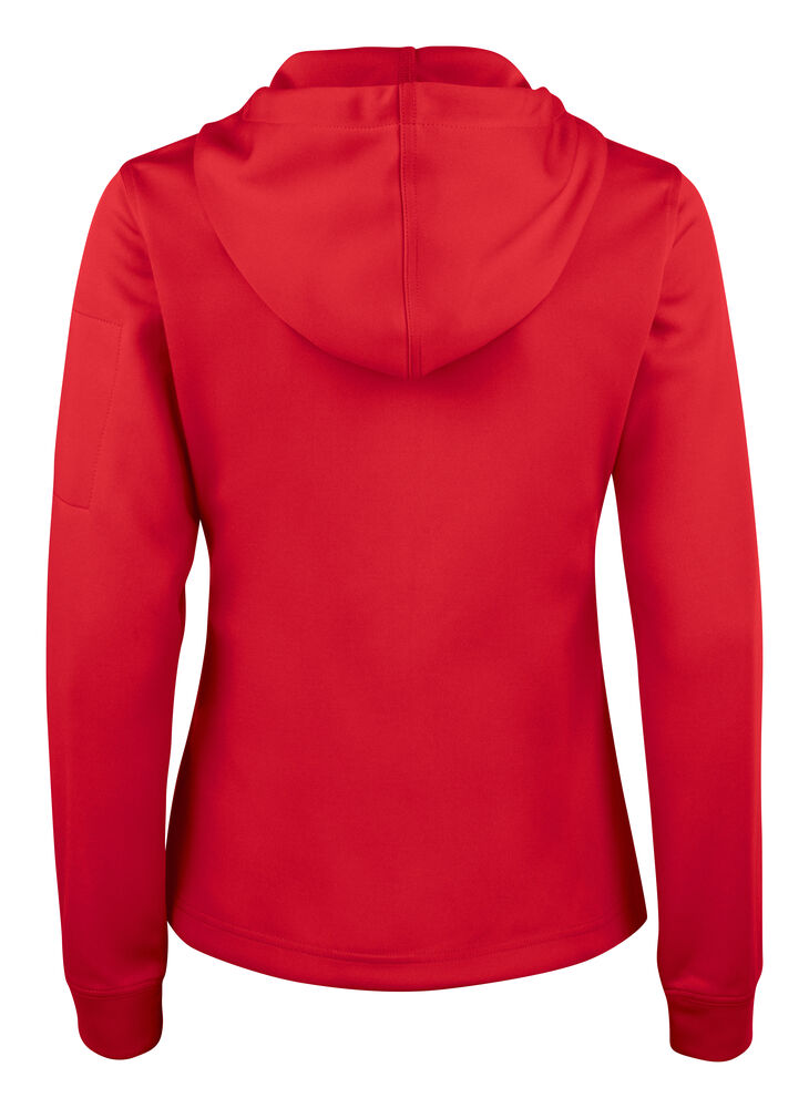 Basic Active Hoody Full Zip Women von Clique – White