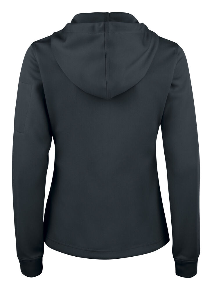 Basic Active Hoody Full Zip Women von Clique – White