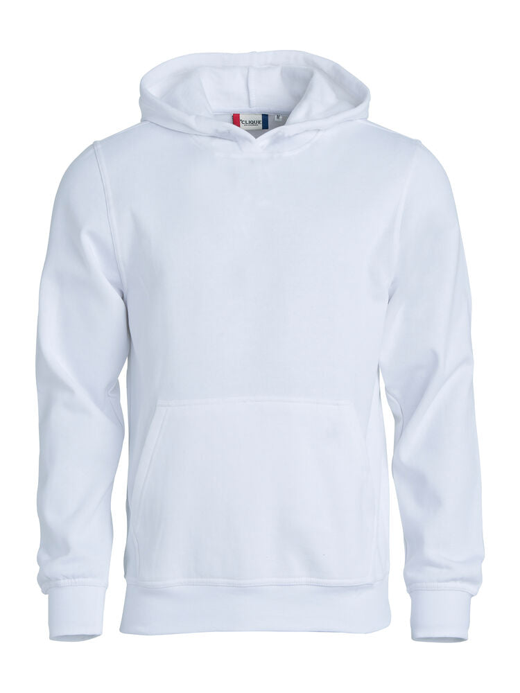 Basic Hoody Junior von Clique – White