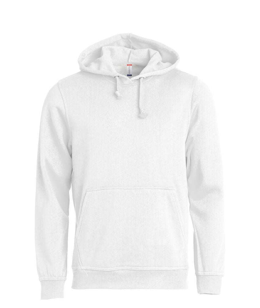 Basic Hoody von Clique – White