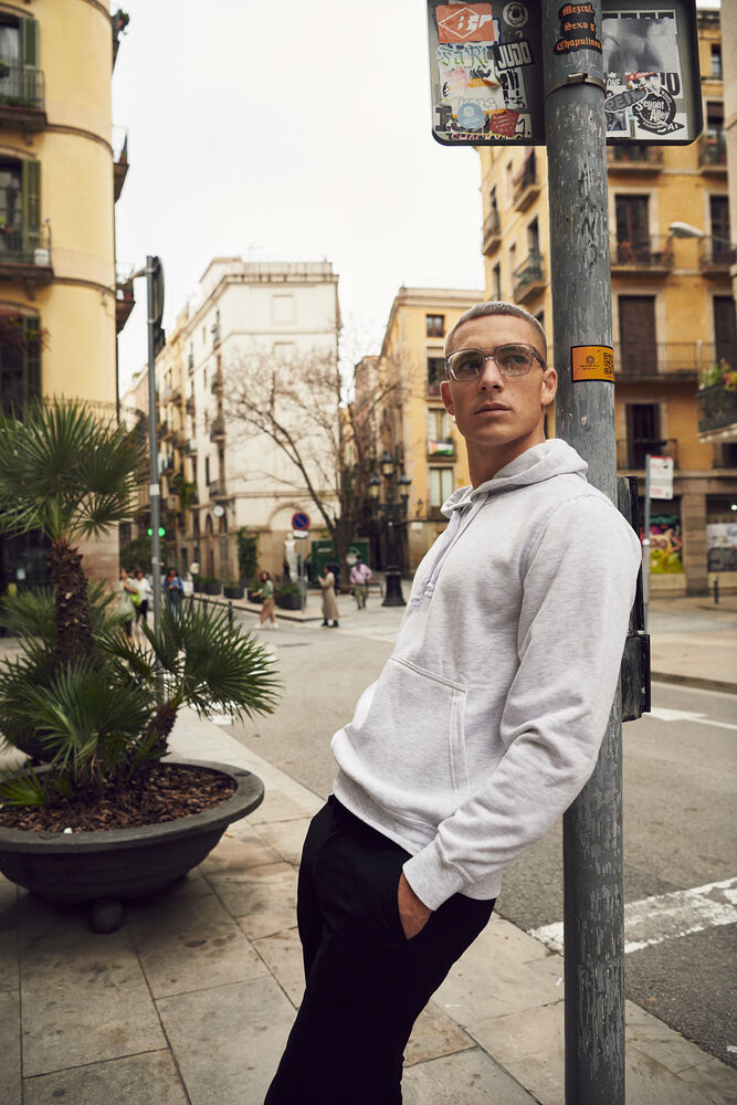 Basic Hoody von Clique – White