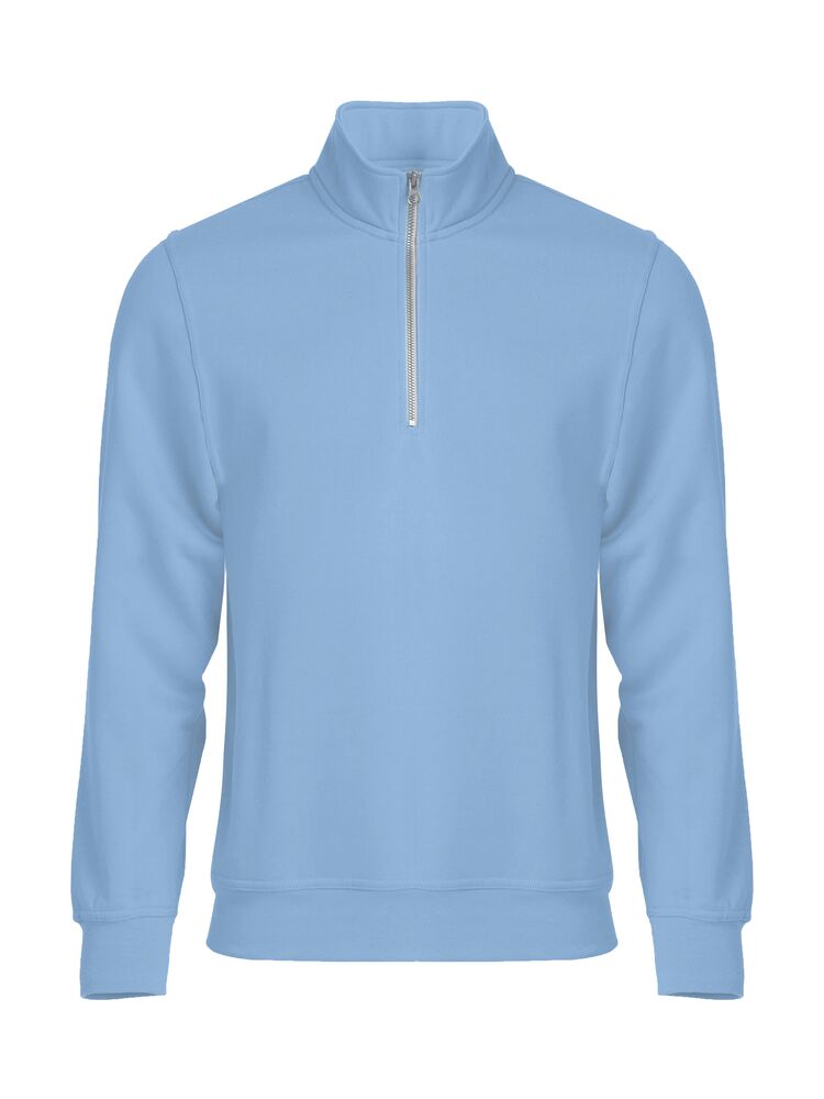 Basic Half Zip von Clique – White