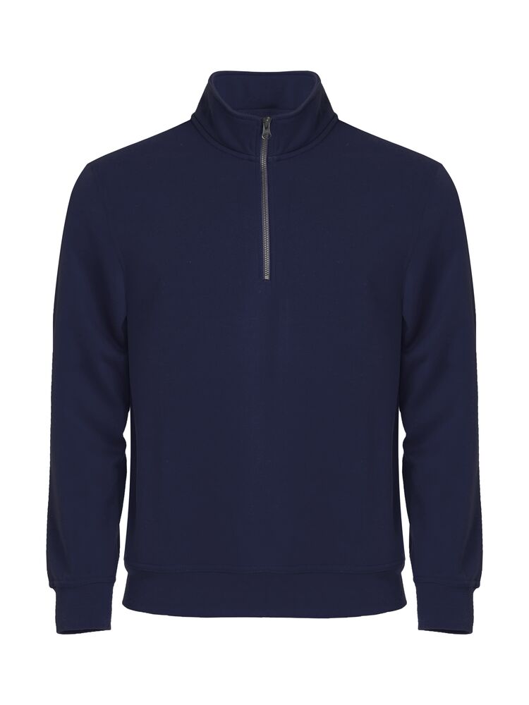 Basic Half Zip von Clique – White