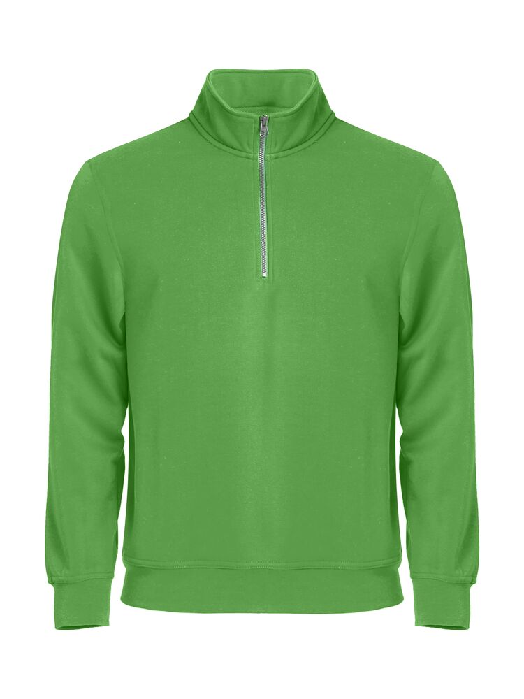 Basic Half Zip von Clique – White