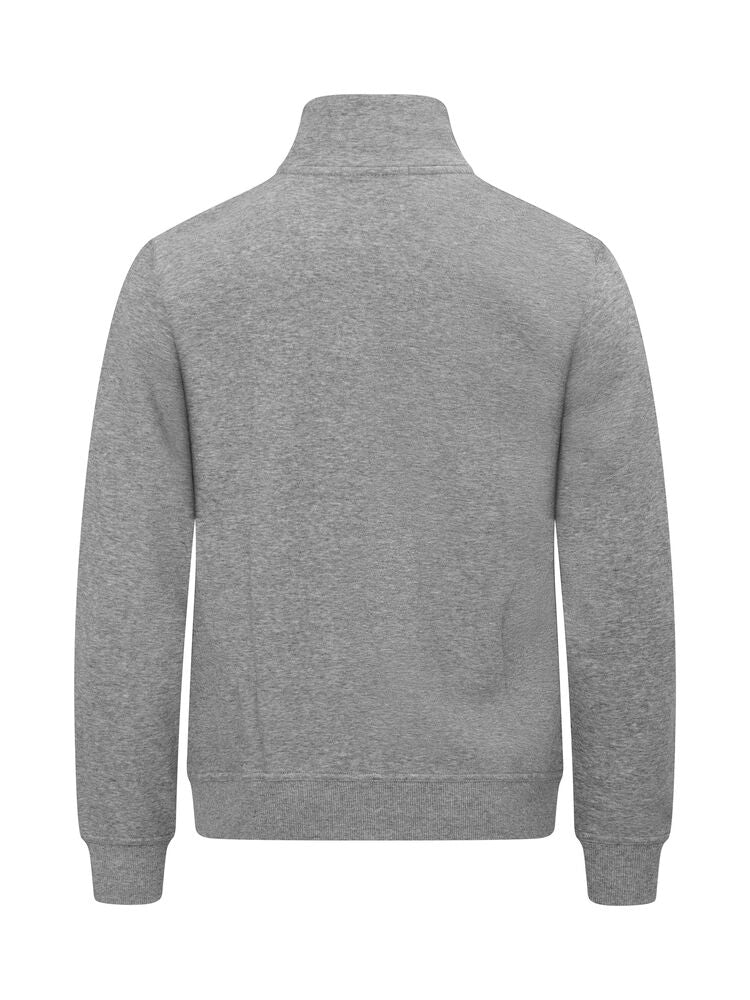 Basic Half Zip von Clique – White