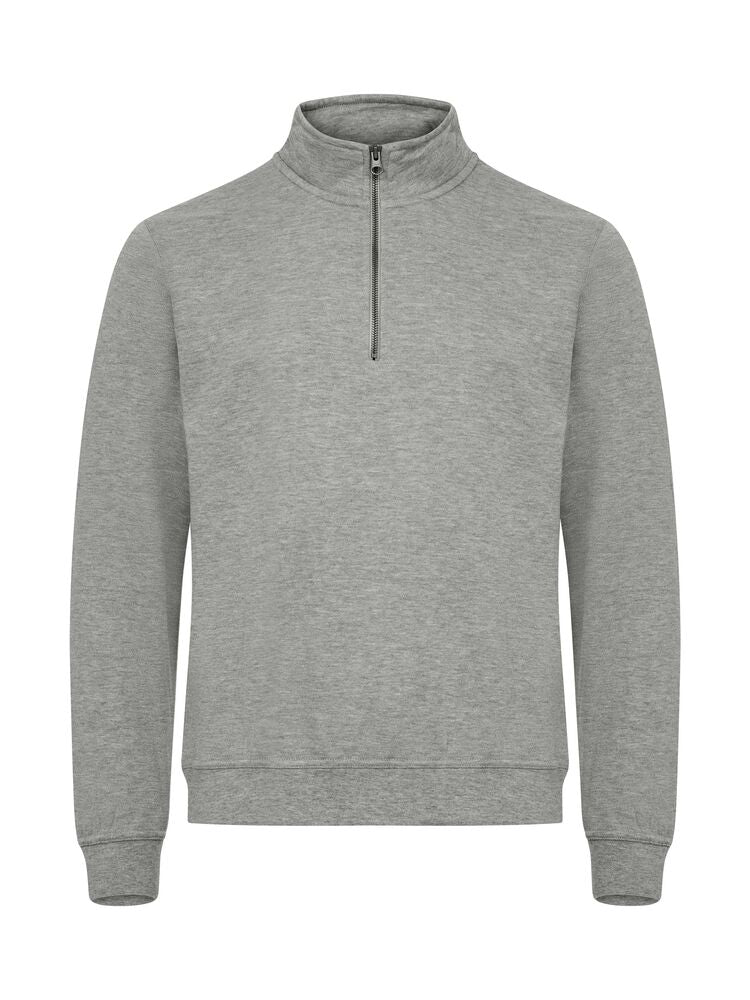 Basic Half Zip von Clique – White