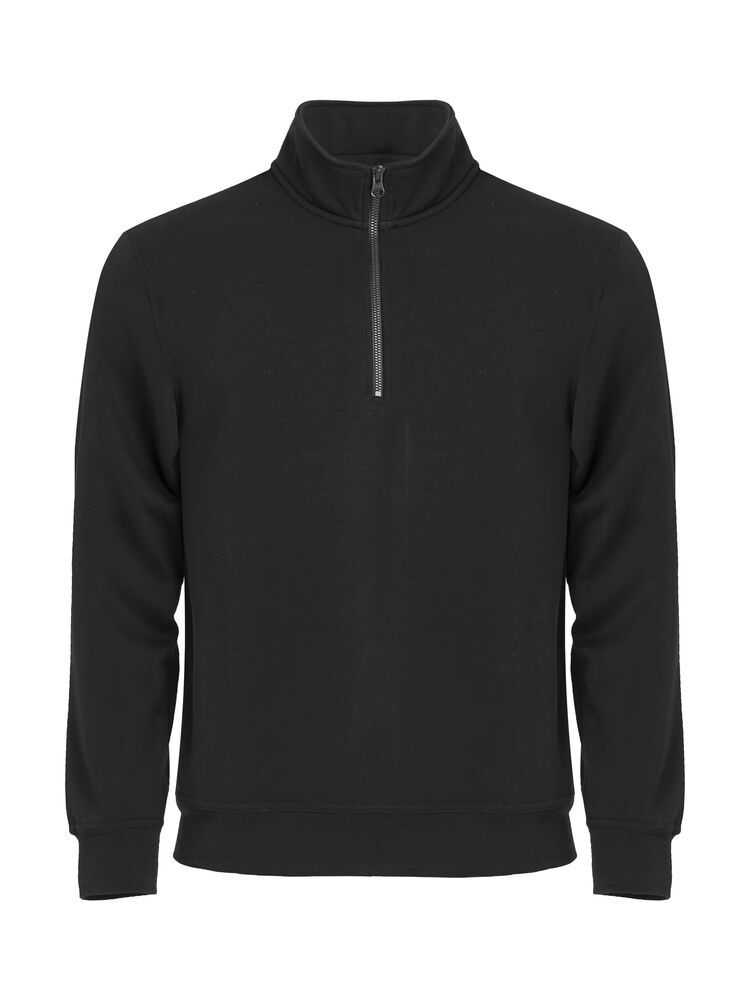 Basic Half Zip von Clique – White