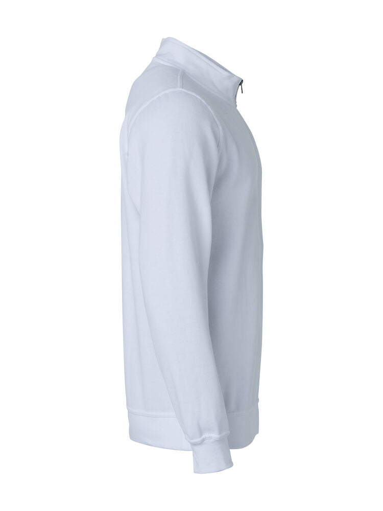 Basic Half Zip von Clique – White