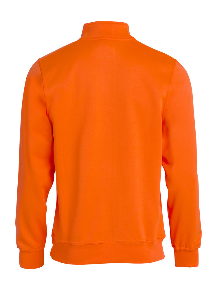 Basic Half Zip von Clique – White
