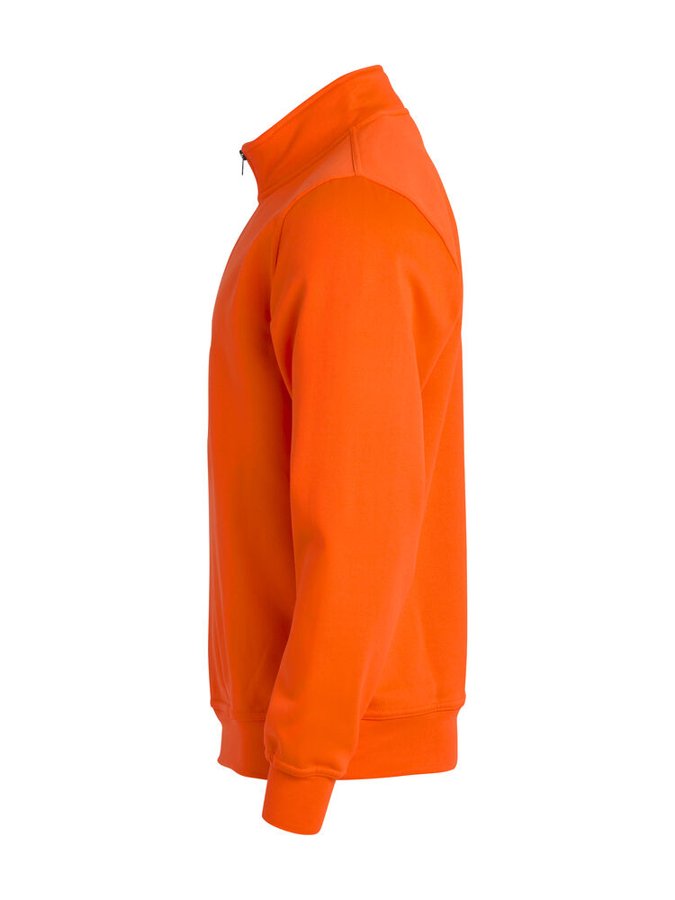 Basic Half Zip von Clique – White