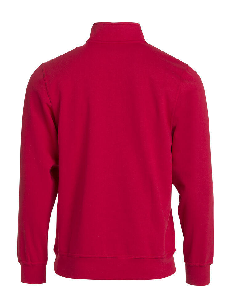 Basic Half Zip von Clique – White