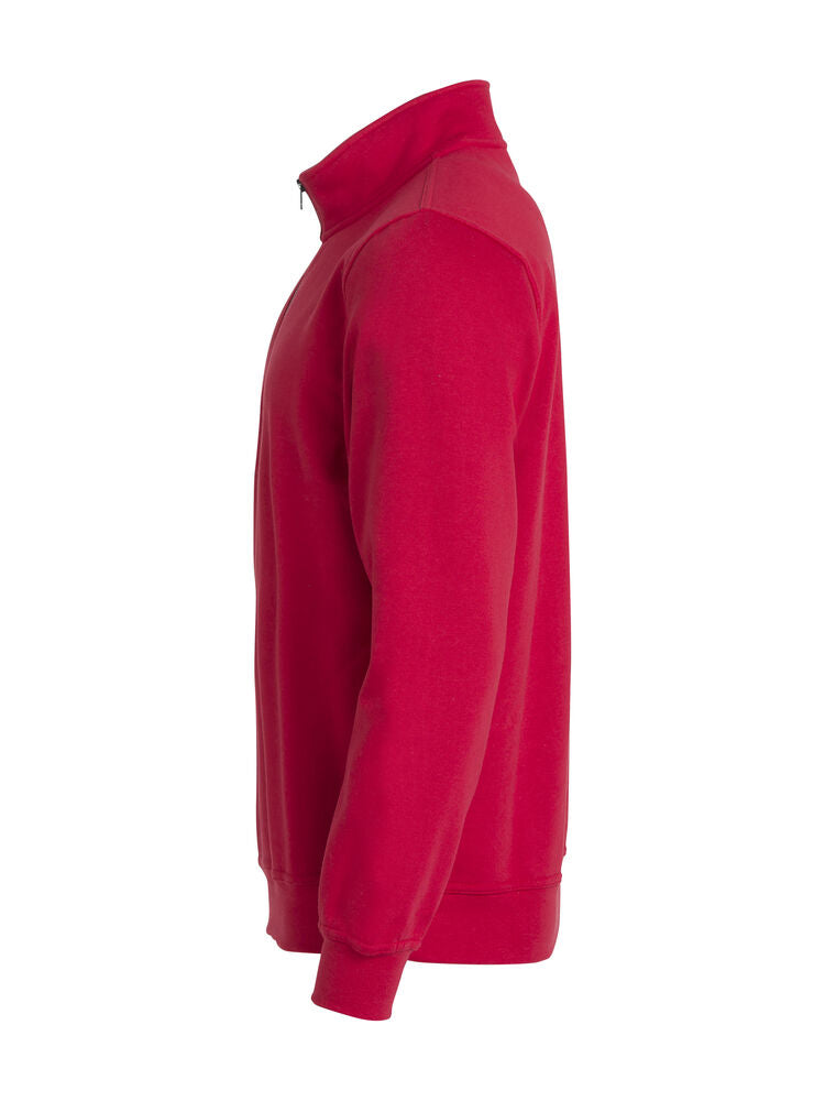 Basic Half Zip von Clique – White
