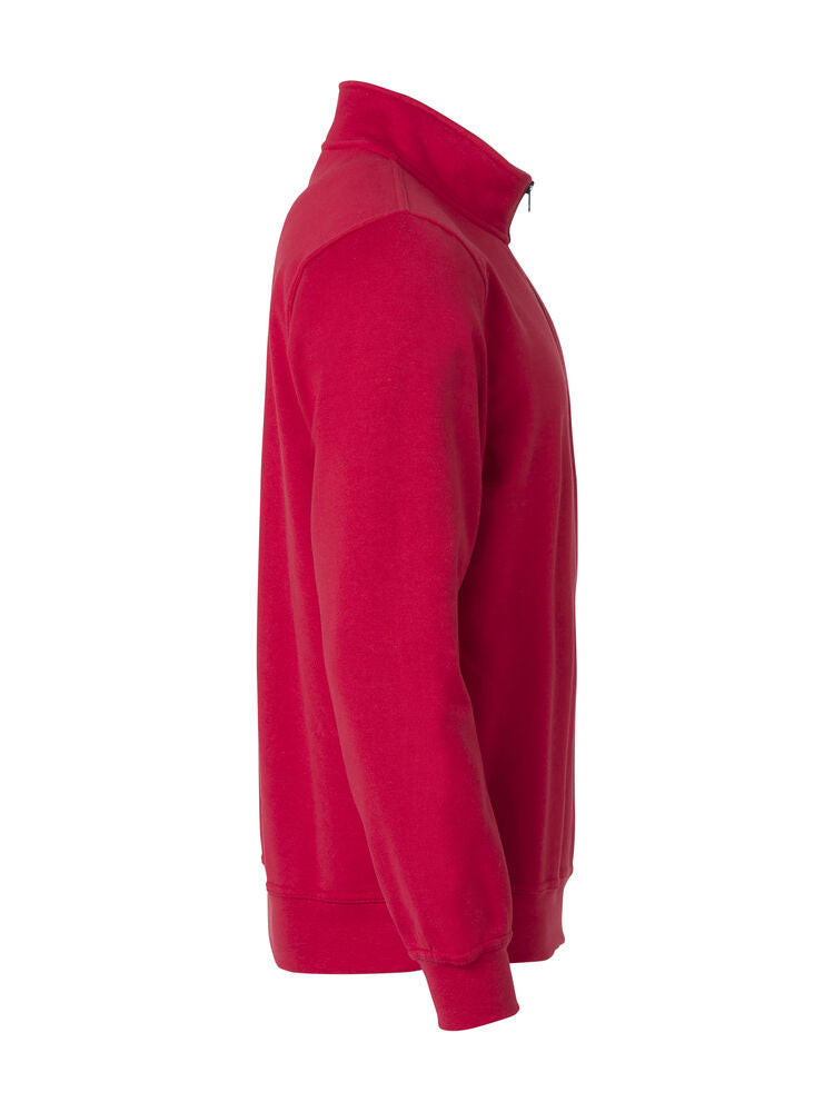 Basic Half Zip von Clique – White