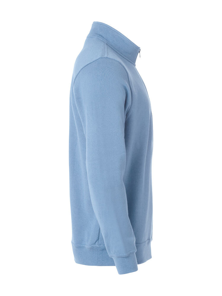 Basic Half Zip von Clique – White