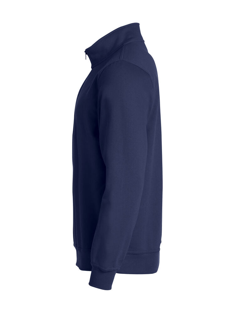 Basic Half Zip von Clique – White