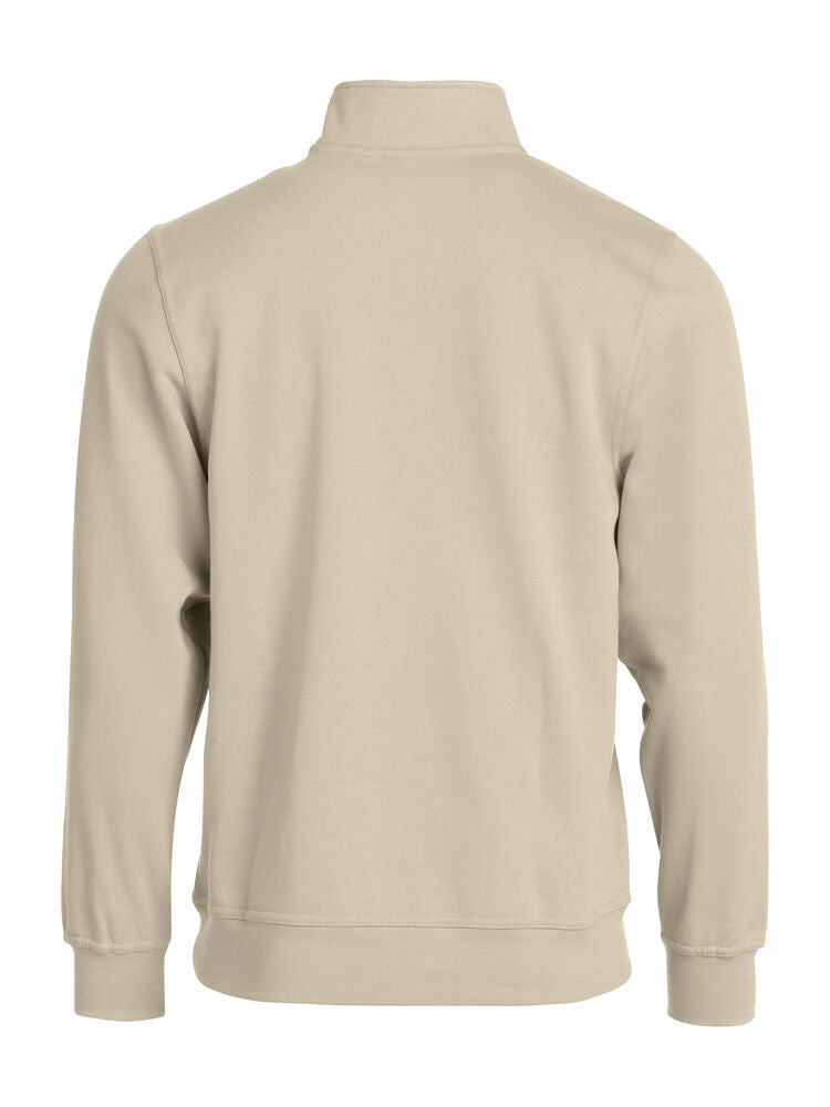 Basic Half Zip von Clique – White