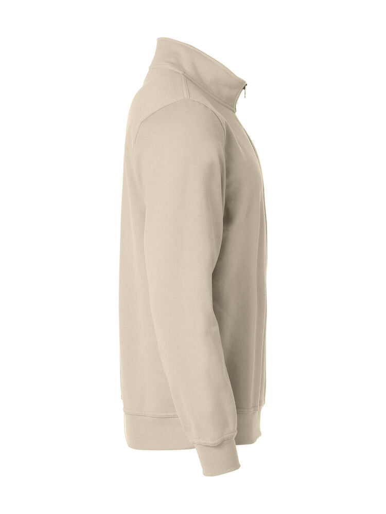 Basic Half Zip von Clique – White