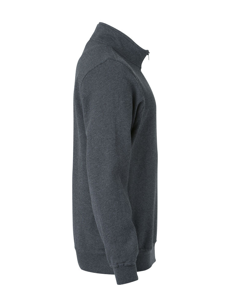 Basic Half Zip von Clique – White
