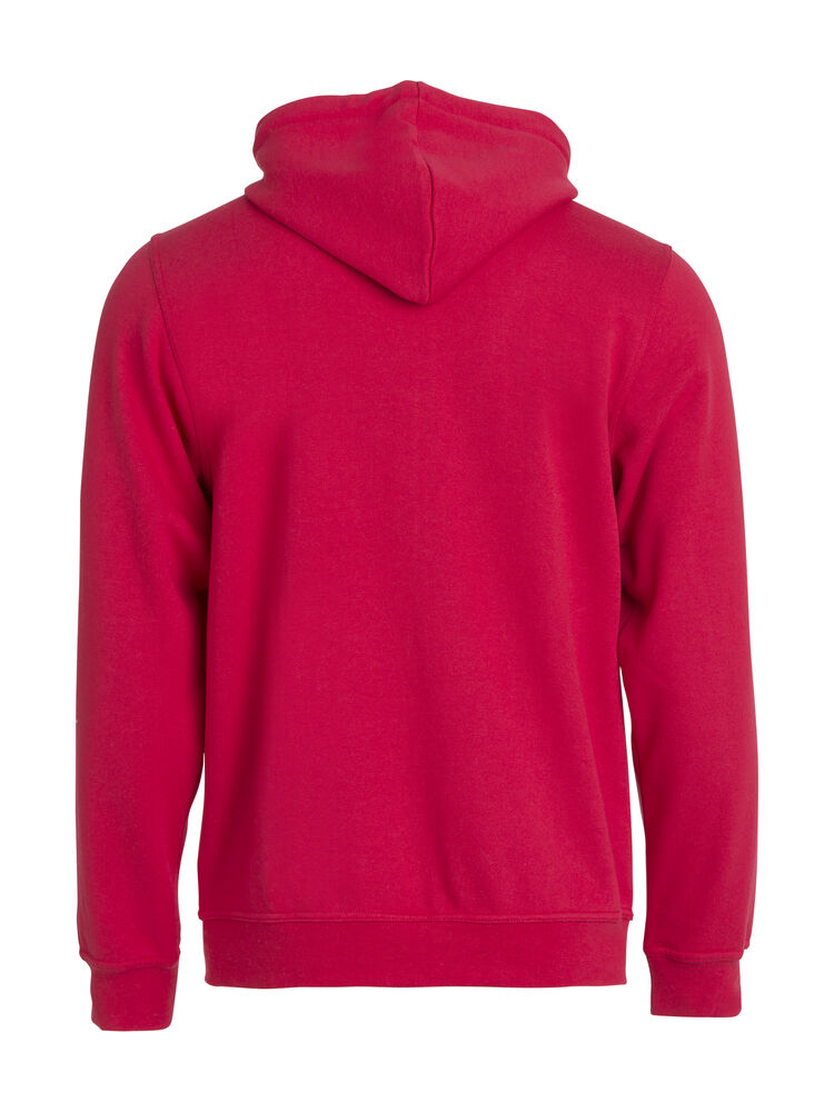 Basic Hoody Full Zip von Clique – White