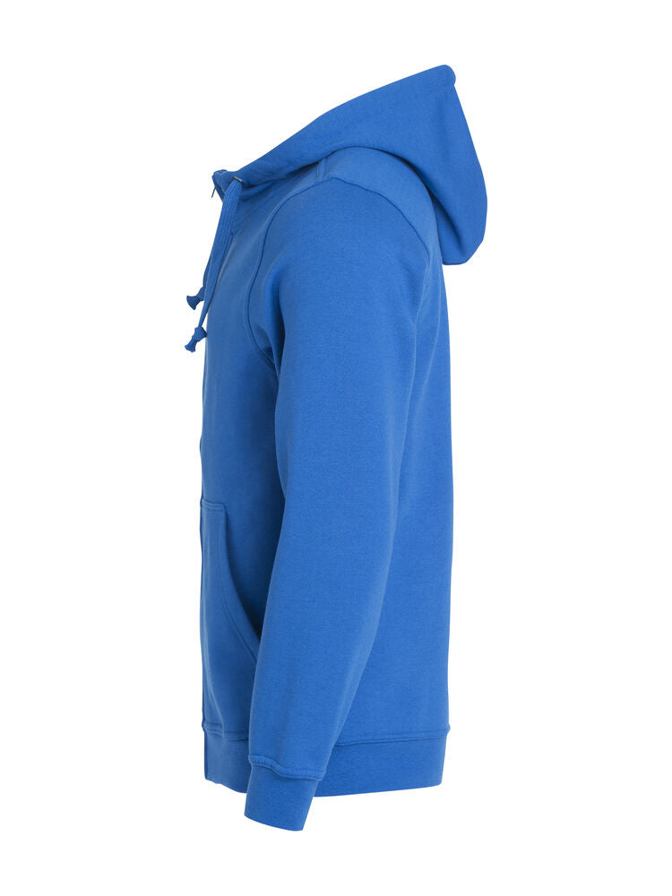 Basic Hoody Full Zip von Clique – White