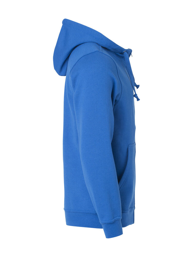 Basic Hoody Full Zip von Clique – White