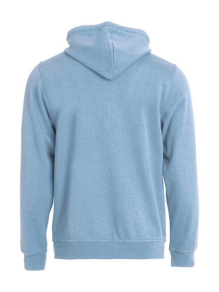 Basic Hoody Full Zip von Clique – White