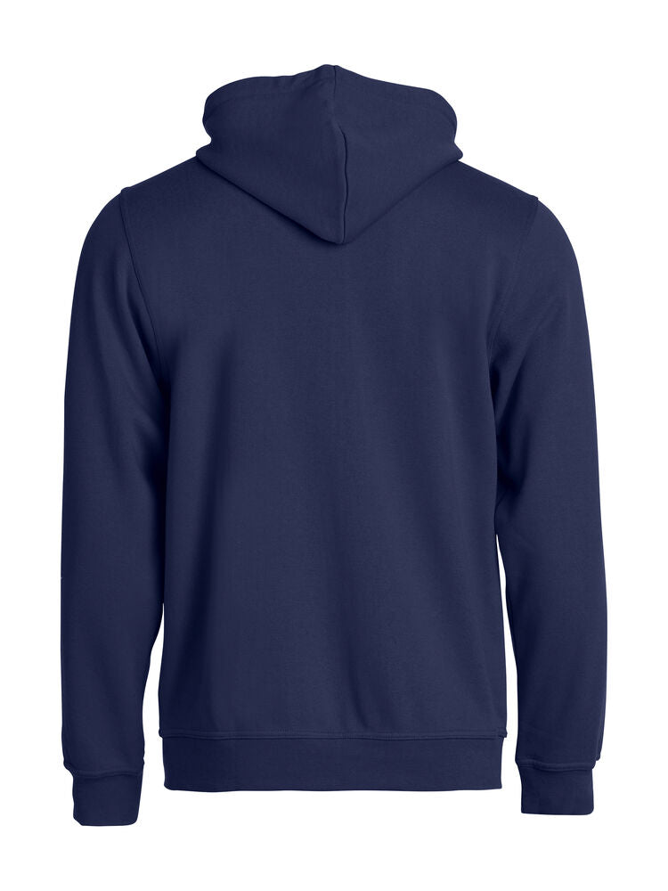 Basic Hoody Full Zip von Clique – White