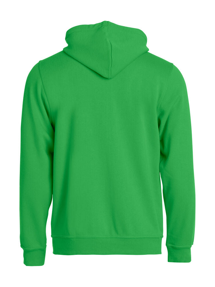 Basic Hoody Full Zip von Clique – White
