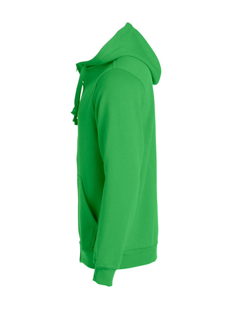 Basic Hoody Full Zip von Clique – White
