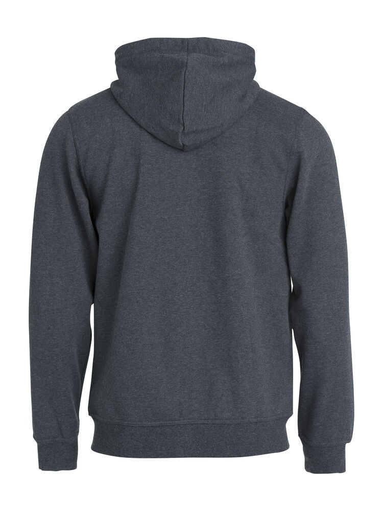 Basic Hoody Full Zip von Clique – White