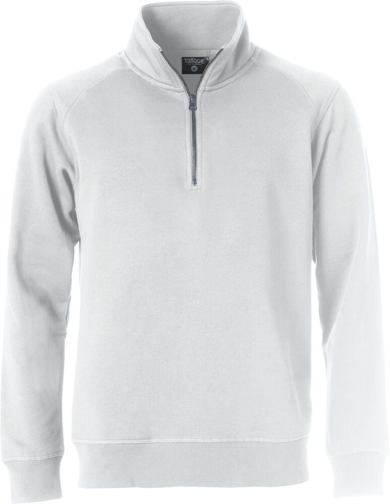 Classic Half Zip von Clique – White