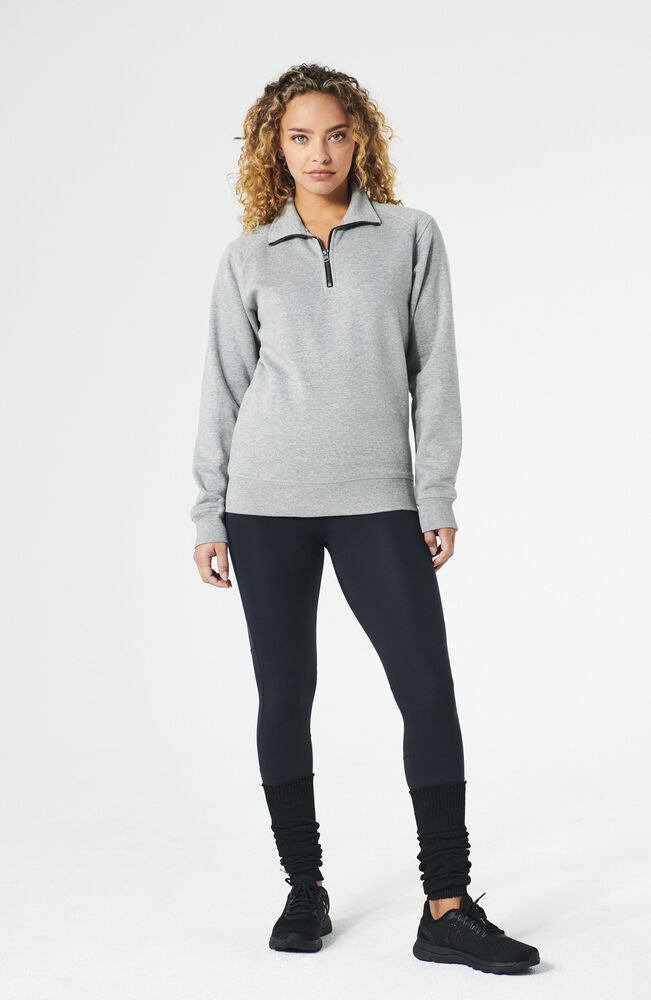 Classic Half Zip von Clique – White