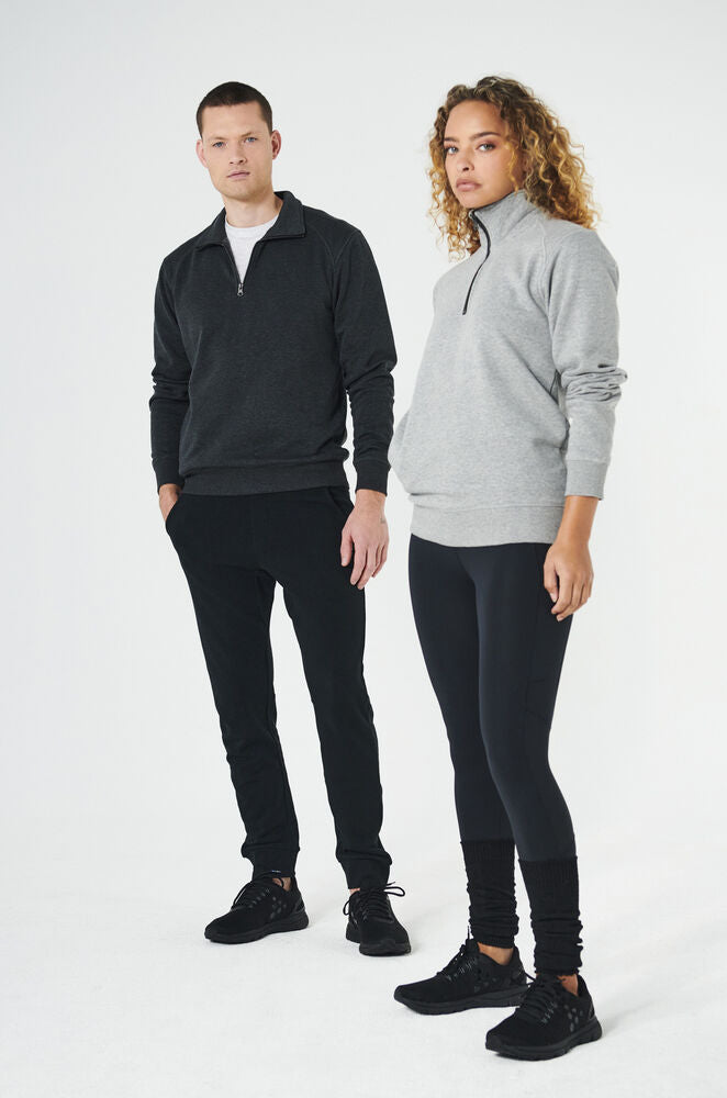 Classic Half Zip von Clique – White