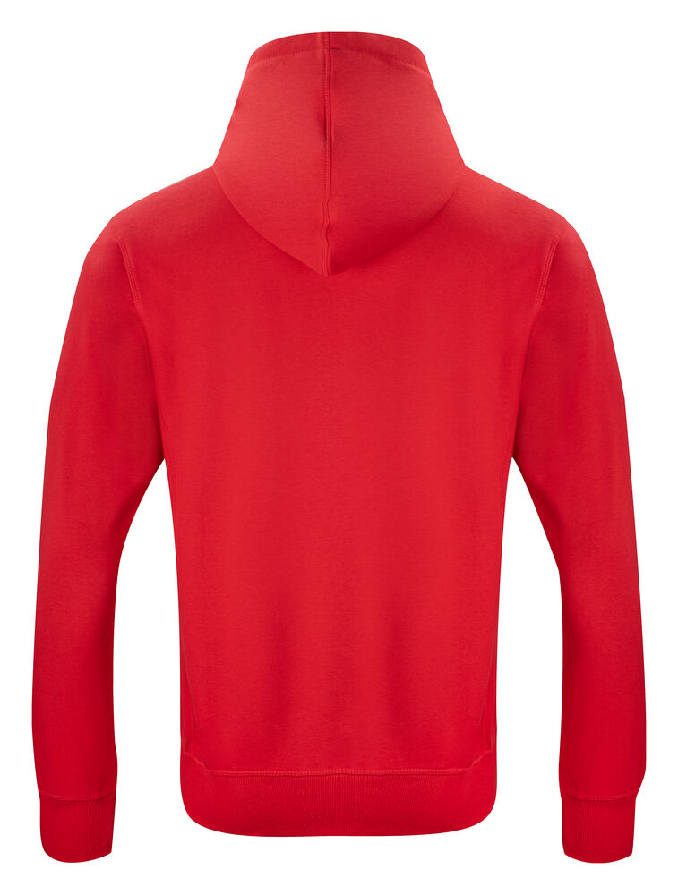 Classic Hoody Full Zip von Clique – Red