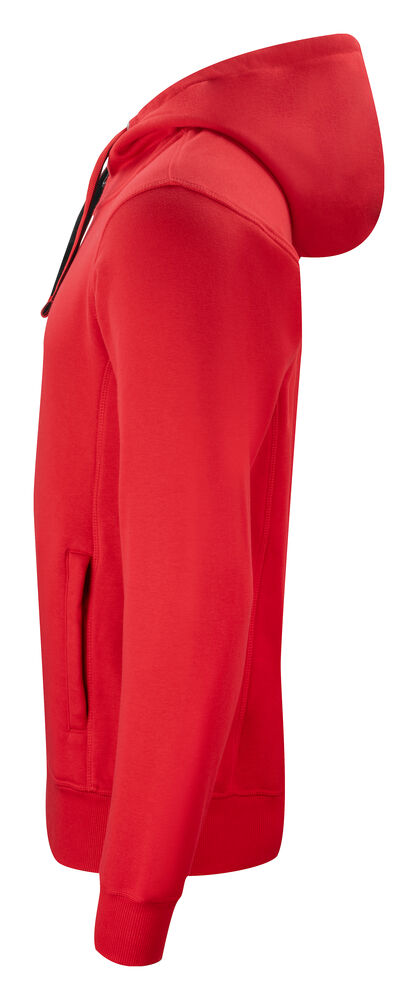 Classic Hoody Full Zip von Clique – Red
