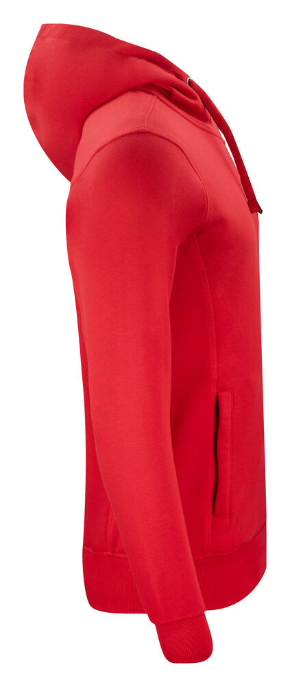 Classic Hoody Full Zip von Clique – Red