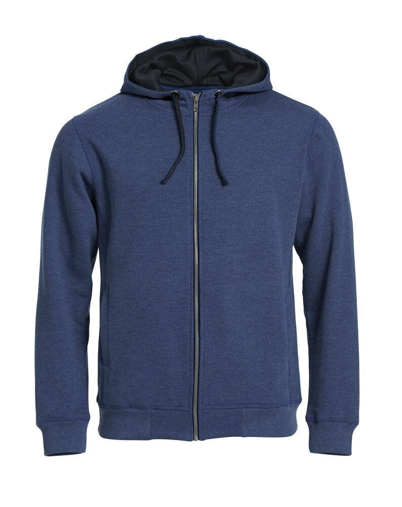 Classic Hoody Full Zip von Clique – Red