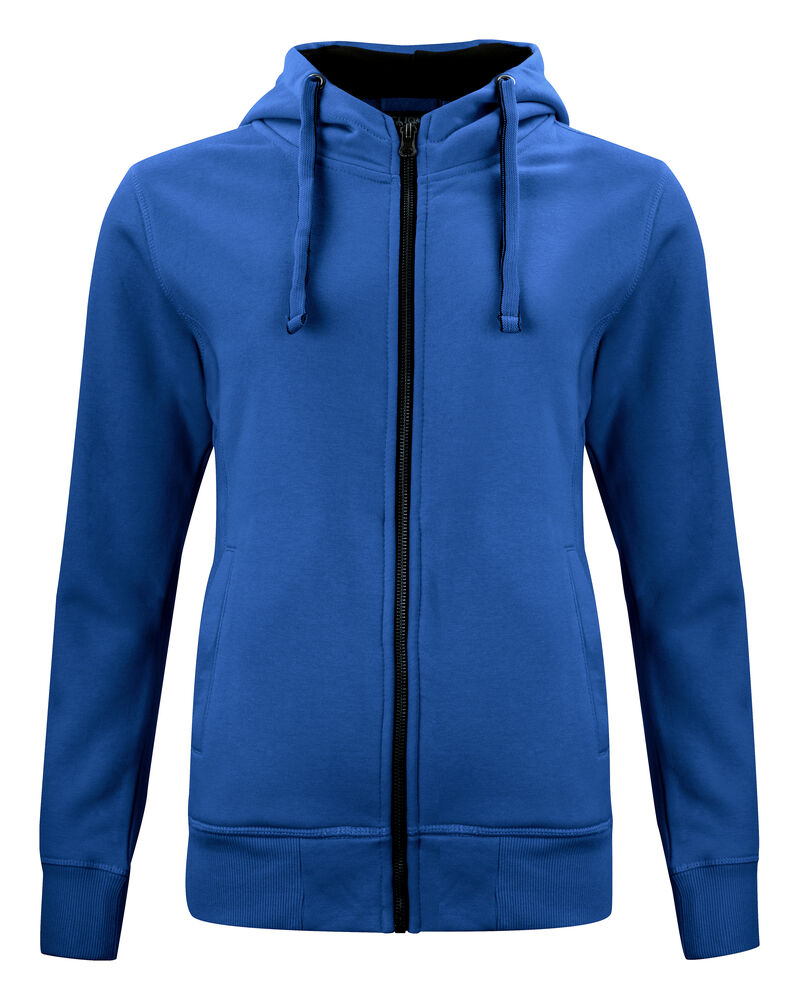 Classic Hoody Full Zip Women von Clique – Red