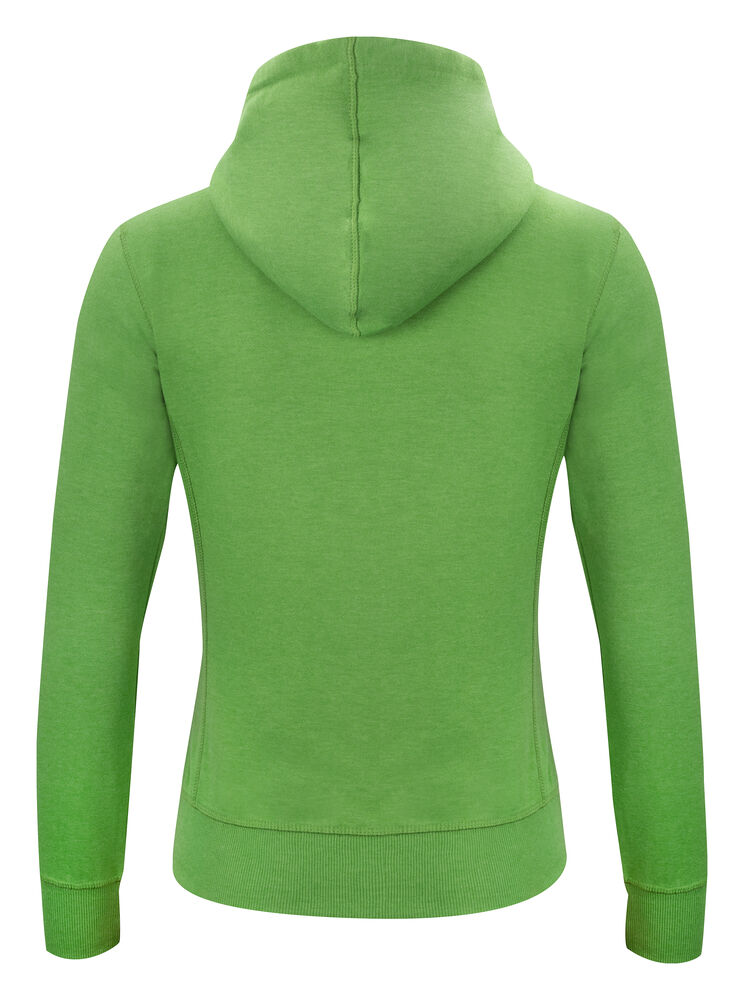 Classic Hoody Full Zip Women von Clique – Red