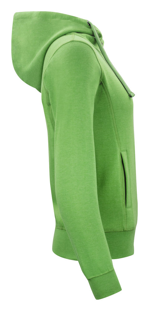 Classic Hoody Full Zip Women von Clique – Red