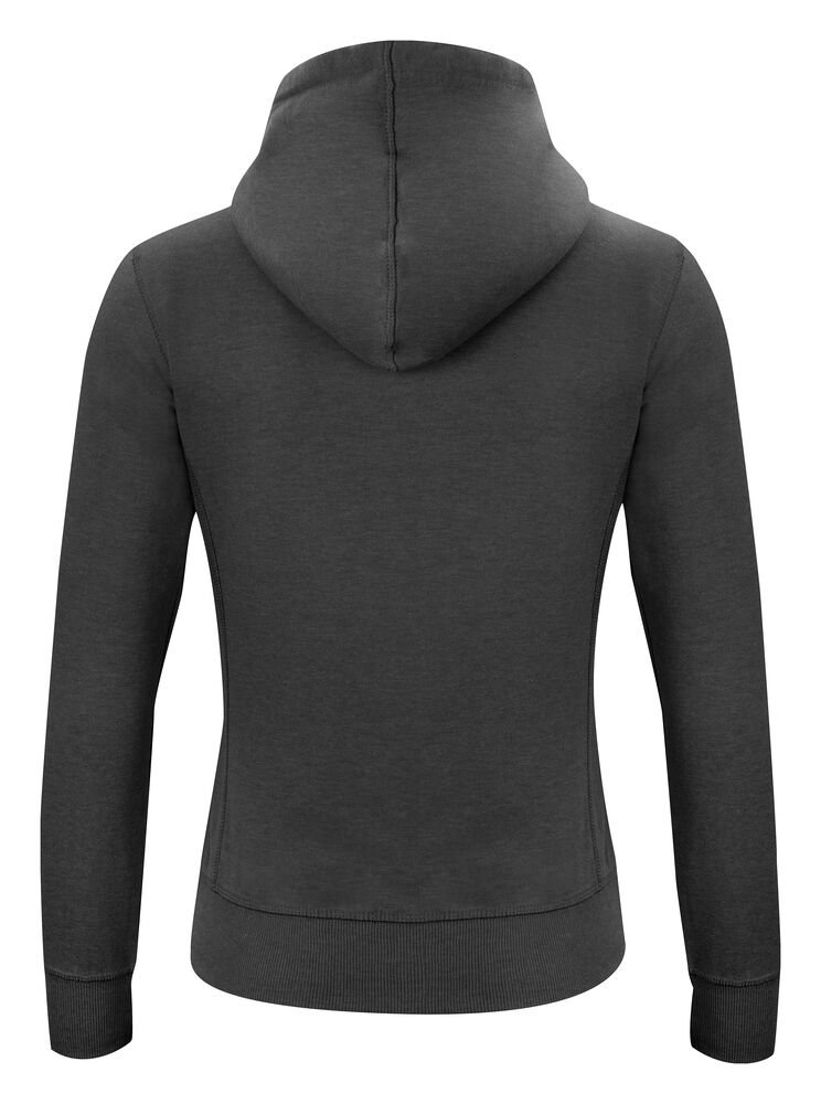 Classic Hoody Full Zip Women von Clique – Red