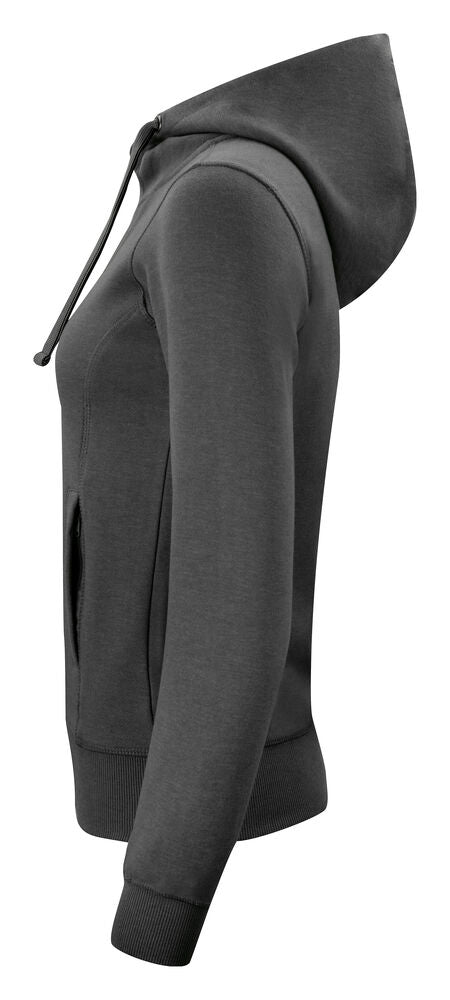 Classic Hoody Full Zip Women von Clique – Red