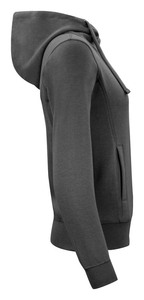 Classic Hoody Full Zip Women von Clique – Red