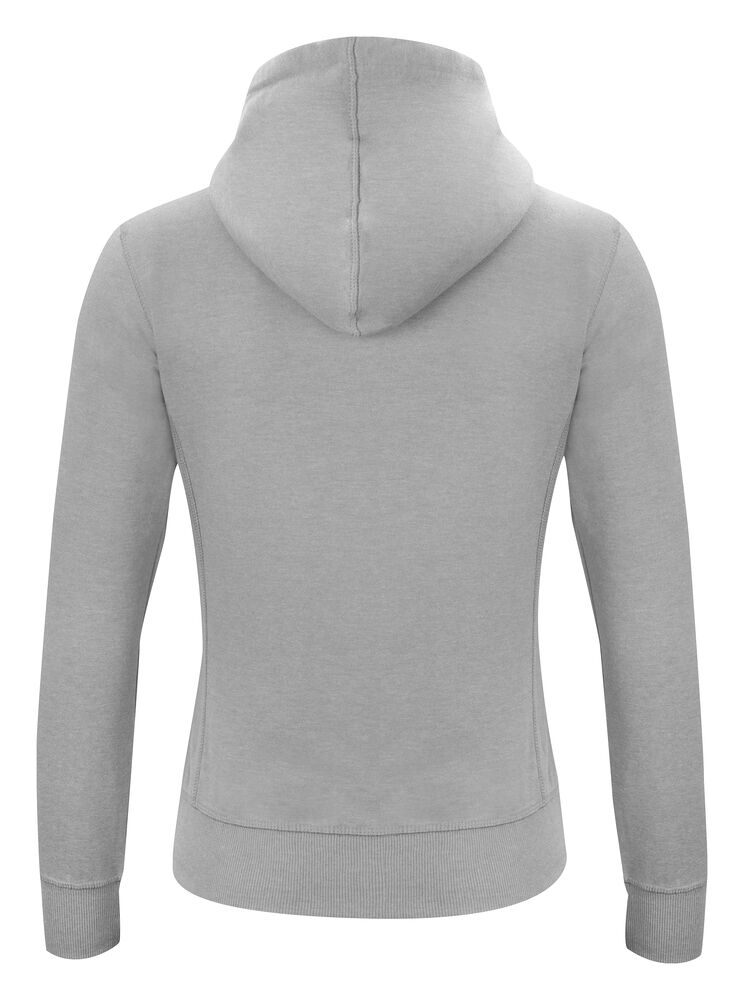 Classic Hoody Full Zip Women von Clique – Red
