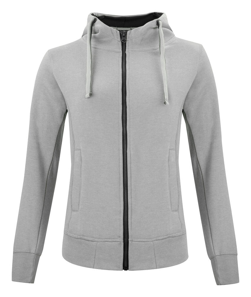 Classic Hoody Full Zip Women von Clique – Red