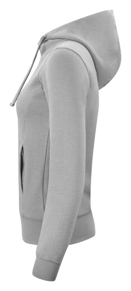 Classic Hoody Full Zip Women von Clique – Red